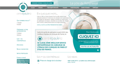 Desktop Screenshot of centrepaule92.com