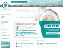Tablet Screenshot of centrepaule92.com